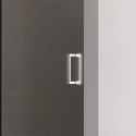 Box doccia nicchia 130cm vetro fabric opaco K410N kamalu - 4