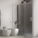 Box doccia nicchia 130cm vetro fabric opaco K410N kamalu - 6