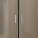 Box doccia 80x80 semicircolare vetro opaco altezza 180cm K400 kamalu - 4