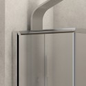 Box doccia 70x70 altezza 180cm vetro opaco K410 kamalu - 4