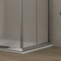 Box doccia 80x80 cristallo opaco altezza 180cm K410 kamalu - 7