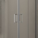Box doccia angolo 90x90 satinato altezza 180cm modello K410 kamalu - 5
