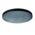 Soffione doccia circolare colore nero modello Nico-200 kamalu - 1