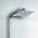 Colonna doccia design quadrato con soffione, doccetta e flessibile | V300C kamalu - 2