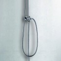 Colonna doccia design quadrato con soffione, doccetta e flessibile | V300C kamalu - 3
