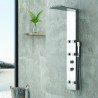 Colonna doccia effetto cascata in Abs finitura cromata | Kaman-5050 kamalu - 1