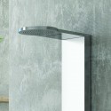 Colonna doccia effetto cascata in Abs finitura cromata | Kaman-5050 kamalu - 2