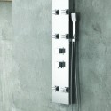 Colonna doccia effetto cascata in Abs finitura cromata | Kaman-5050 kamalu - 3
