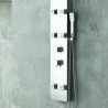 Colonna doccia effetto cascata in Abs finitura cromata | Kaman-5050 kamalu - 3