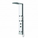 Colonna doccia effetto cascata in Abs finitura cromata | Kaman-5050 kamalu - 6