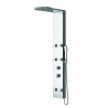 Colonna doccia effetto cascata in Abs finitura cromata | Kaman-5050 kamalu - 6
