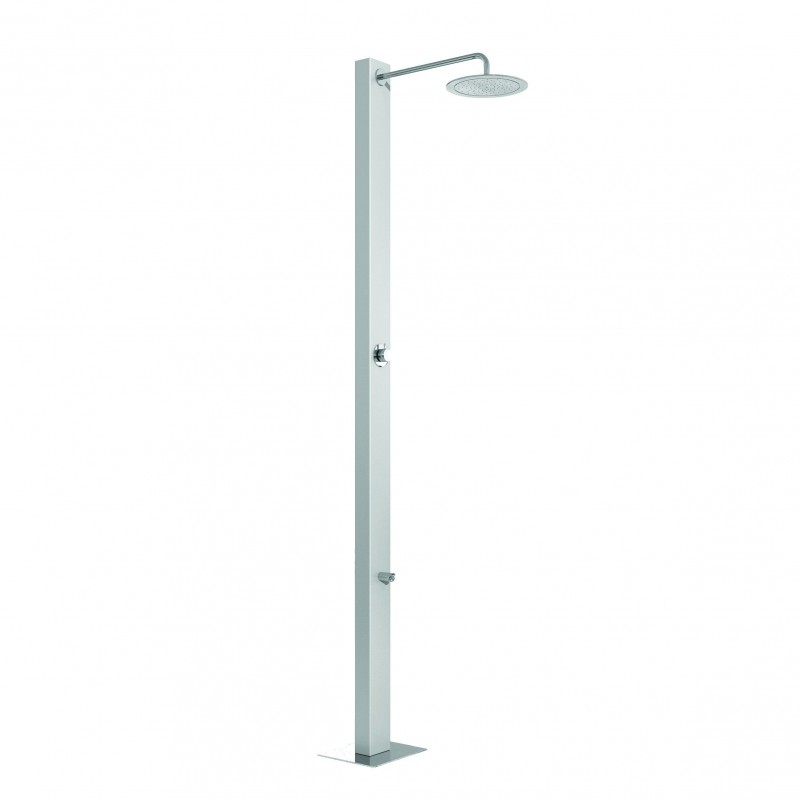 Colonna doccia da esterno con solo acqua fredda in acciaio inox | S-9000 kamalu - 2