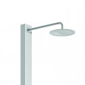 Colonna doccia da esterno con solo acqua fredda in acciaio inox | S-9000 kamalu - 3
