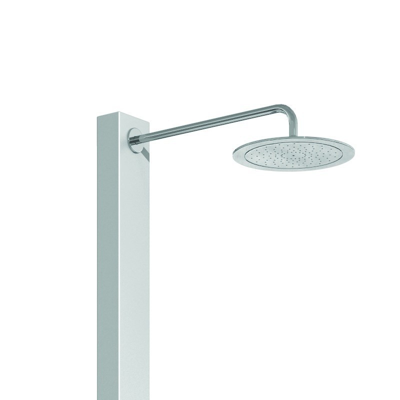 Colonna doccia da esterno con solo acqua fredda in acciaio inox | S-9000 kamalu - 3
