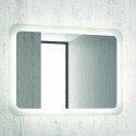 Composizione bagno sospesa 80cm mobile colonna e specchio led kamalu - 5