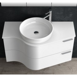 Mobile bagno sospeso 100cm design ultramoderno FORM-100 kamalu