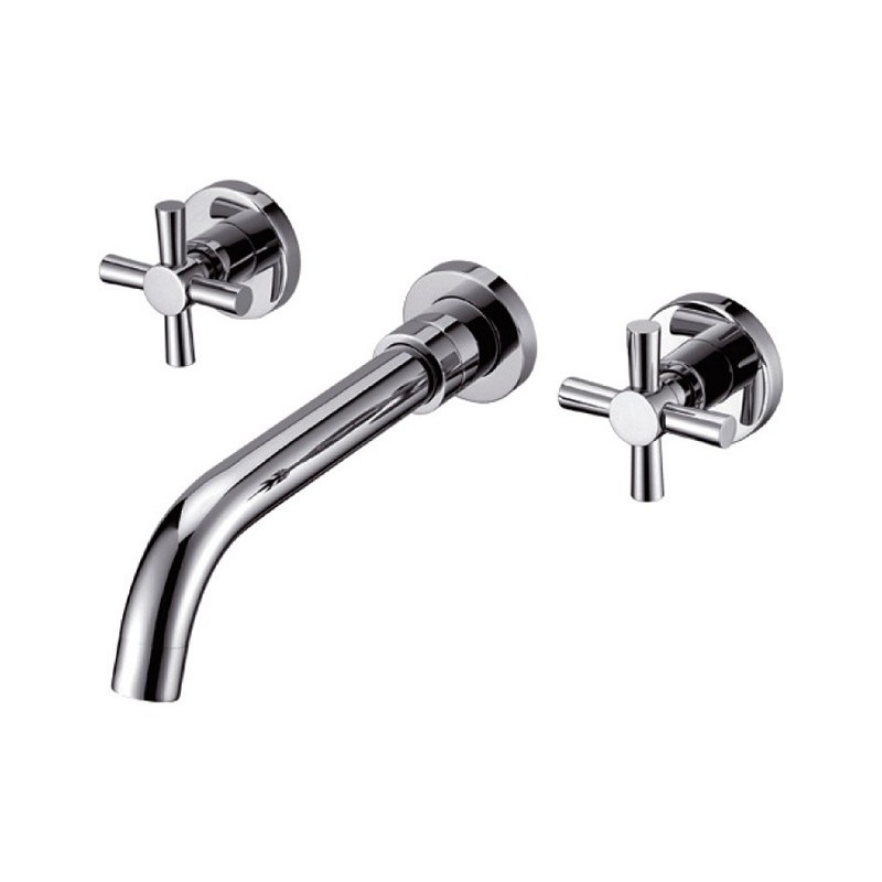 Miscelatore da incasso a muro con 2 maniglie modello Ection-2LI kamalu - 1