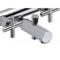 Miscelatore vasca 2 maniglie modello Ection-V kamalu - 4