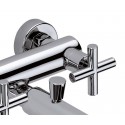 Miscelatore vasca 2 maniglie modello Ection-V kamalu - 5