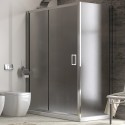 Box doccia 100x70 vetro opaco kamalubagno