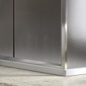 Box doccia 100x80 vetro opaco altezza 180cm kamalubagno