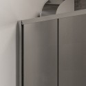 Box doccia angolare 120x80 vetro opaco altezza 180cm  K410NS kamalu - 4