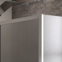 Box doccia angolare 120x80 vetro opaco altezza 180cm  K410NS kamalu - 7