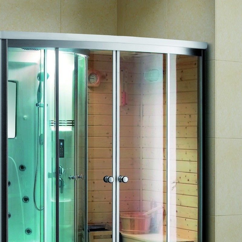 cabina idromassaggio con sauna e bagno turco Kamalu