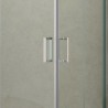 Box doccia dimensioni 140x80 vetro trasparente altezza 180cm K410 kamalu - 9