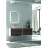 Mobile bagno lungo 120cm bicolore con 4 cassetti scorrevoli SPR-120C4 kamalu - 3