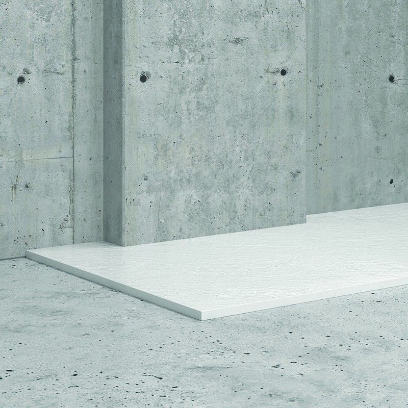 Piatto doccia 80x160cm pietra artificiale colore bianco
