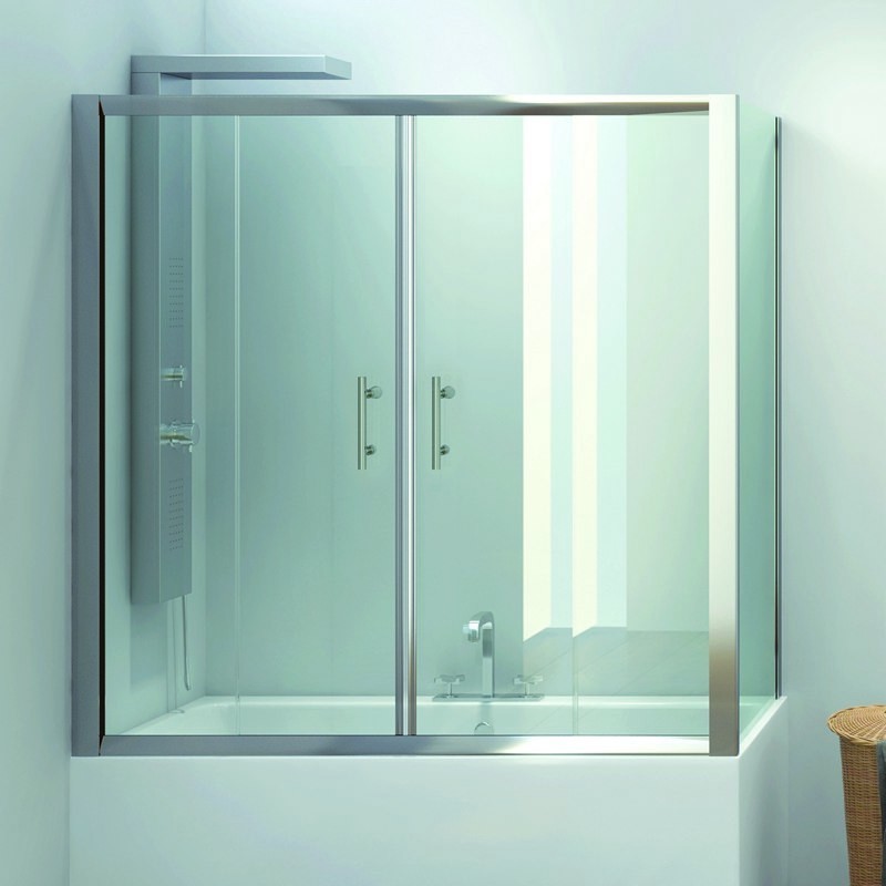 Box per vasca angolare 170x80cm kamalu