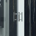 Cabina doccia 100x70 cm rettangolare con 2 ante scorrevoli KF1000 kamalu - 5