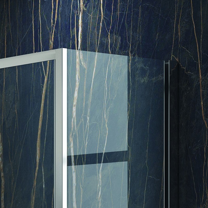 Box doccia 100x80 trasparente kamalubagno