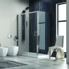 Box doccia 130x80 trasparente kamalubagno