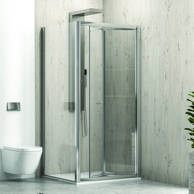 Cabina doccia 80x80cm apertura a libro KM4000S kamalu - 2