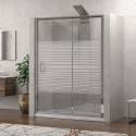 Doccia nicchia 100cm vetro serigrafato altezza 180cm K410N kamalu - 2