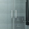 Porta doccia saloon 145-150cm vetro trasparente KS2800 Saloon kamalu - 6