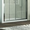 Doccia nicchia 150cm a doppio scorrevole KF6000 Kamalu kamalu - 5
