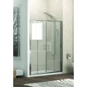 Doccia nicchia 150cm a doppio scorrevole KF6000 kamalu - 9
