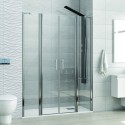 Doccia saloon 145 cm con laterali fissi | KPX7000 kamalu - 9