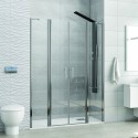 Doccia saloon 145 cm con laterali fissi | KPX7000 kamalu - 1