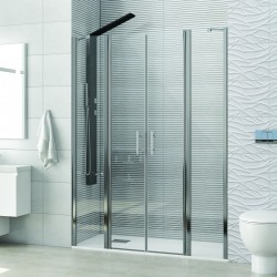 Doccia saloon 145 cm con laterali fissi KPX7000 Kamalu