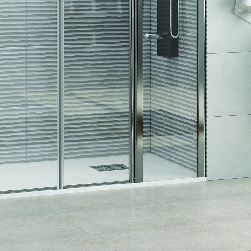 Box doccia nicchia 150-155 cm con 2 battenti KPX7000 kamalu - 8