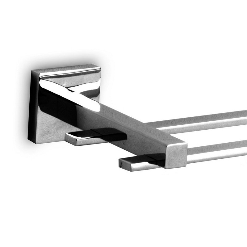 Barra doppia porta asciugamani bagno modello IT-34711 kamalu bagno