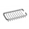 Griglia portaoggetti bagno 21cm ottone cromato IT-34712 kamalu bagno