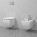 WC sospeso in ceramica design moderno modello Marie-S kamalu - 3