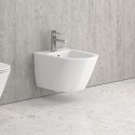 Sanitari bagno sospesi senza brida modello KLEA-S kamalu 