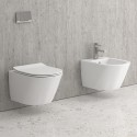 WC sospeso senza brida designo moderno Klea-S kamalu 