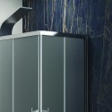 Box doccia 80x80 angolare opaco KF1000 kamalu - 6